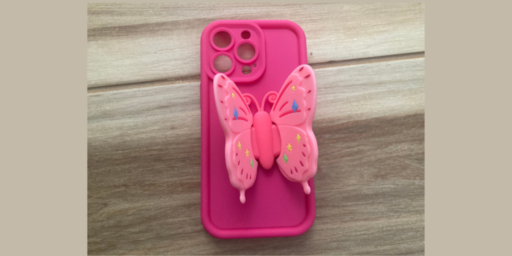 3D Butterfly Soft Protective Case