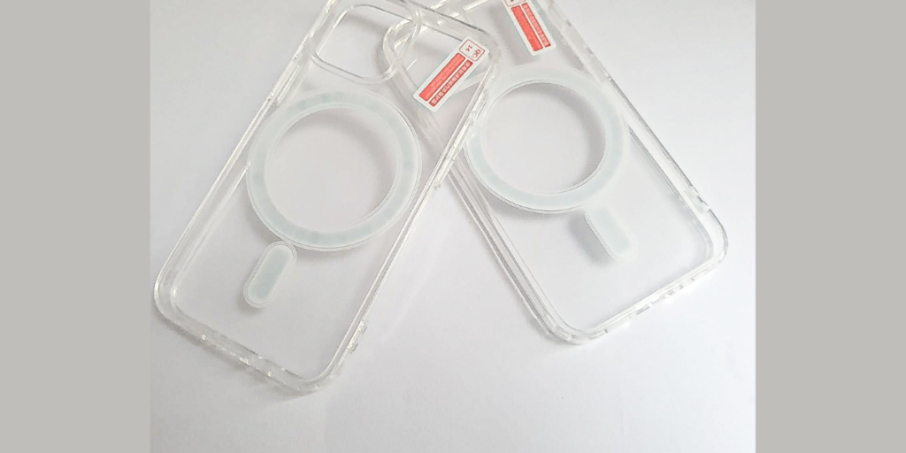 TPU Acrylic Magnetic Case Clear Back