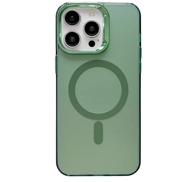 Green 2-in-1 Frosted Anti-Scratch Magnetic Case